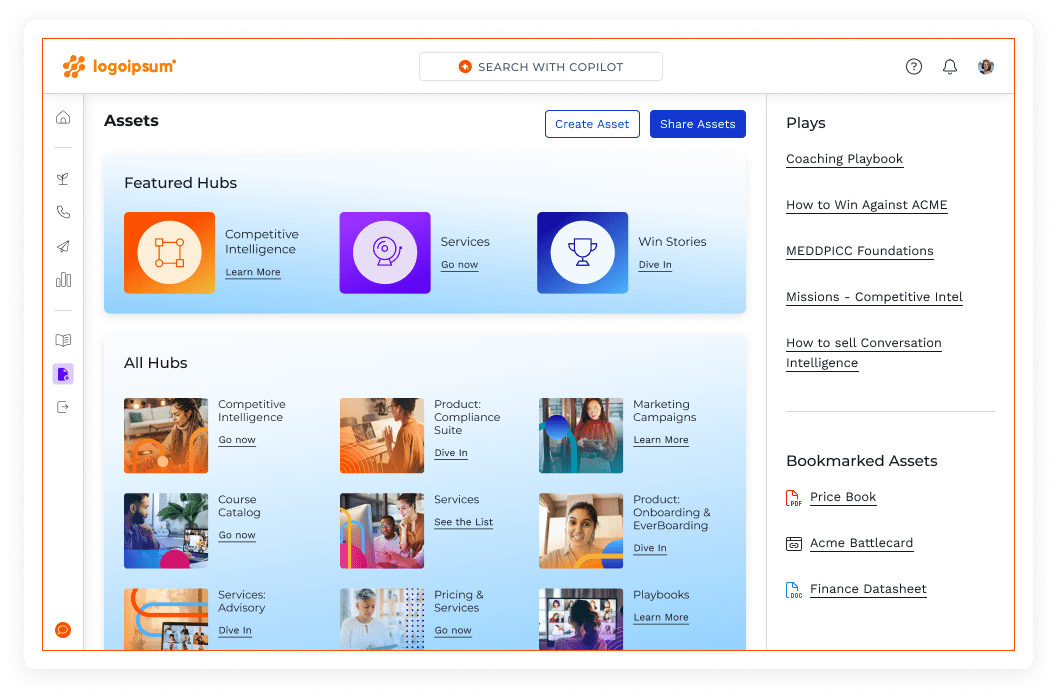 Mindtickle sales readiness dashboard highlighting skill assessments, learning paths, and AI roleplay performance analytics