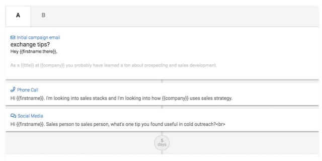 Mailshake sales engagement platform