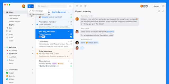 Front collaboration tool