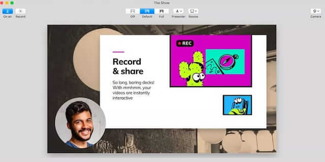 Mmhmm for funner Zoom meetings