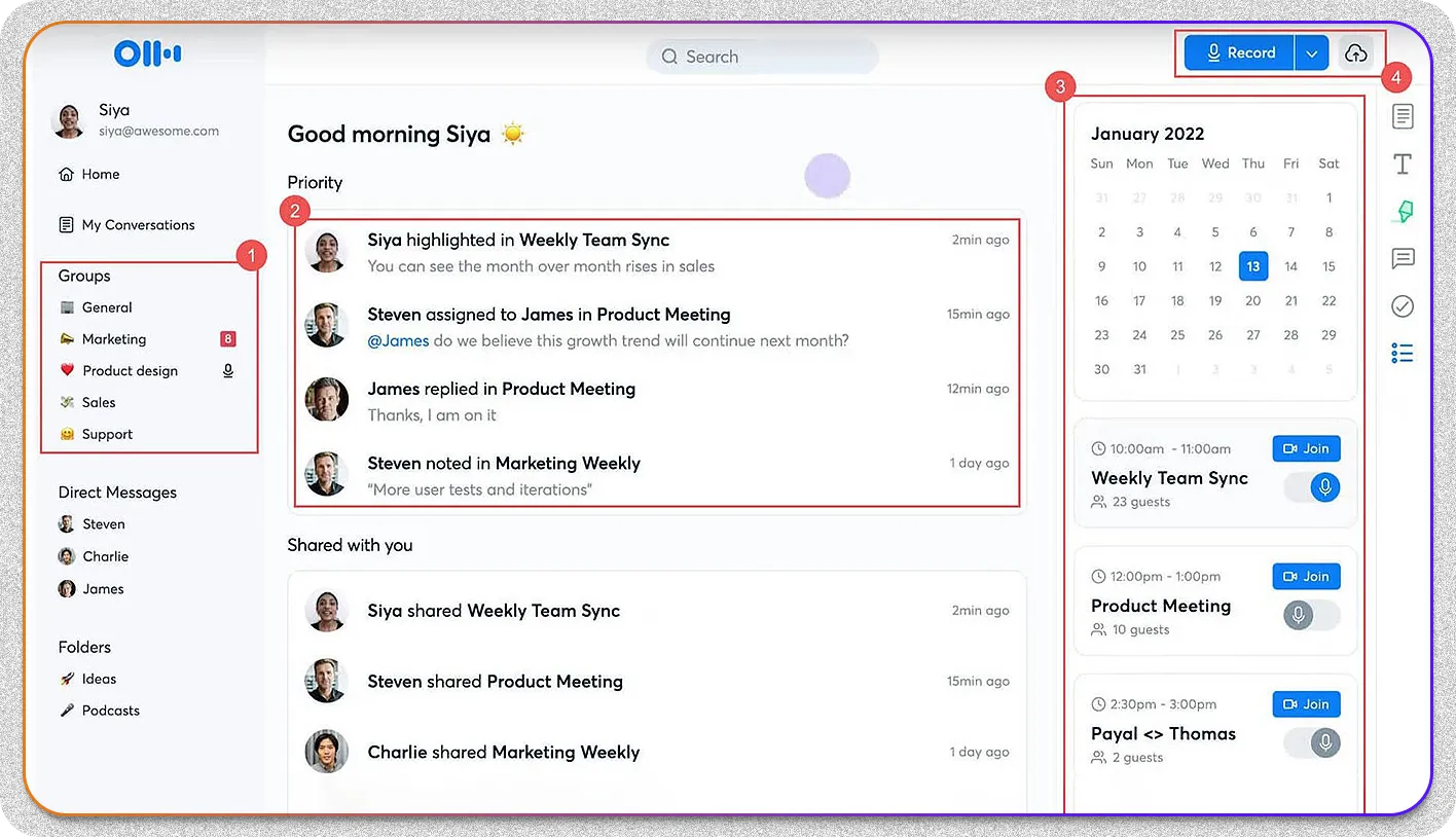 Otter.ai transcription tool