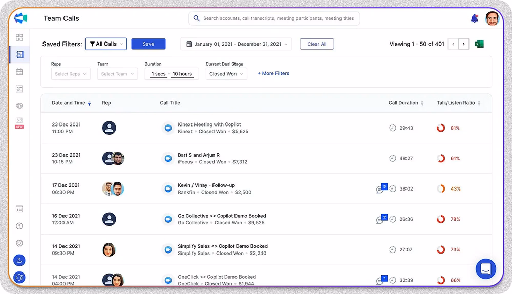 Clari Copilot revenue platform
