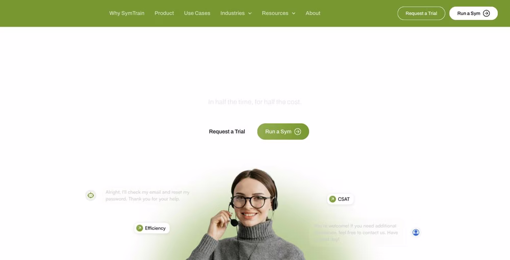 SymTrain homepage