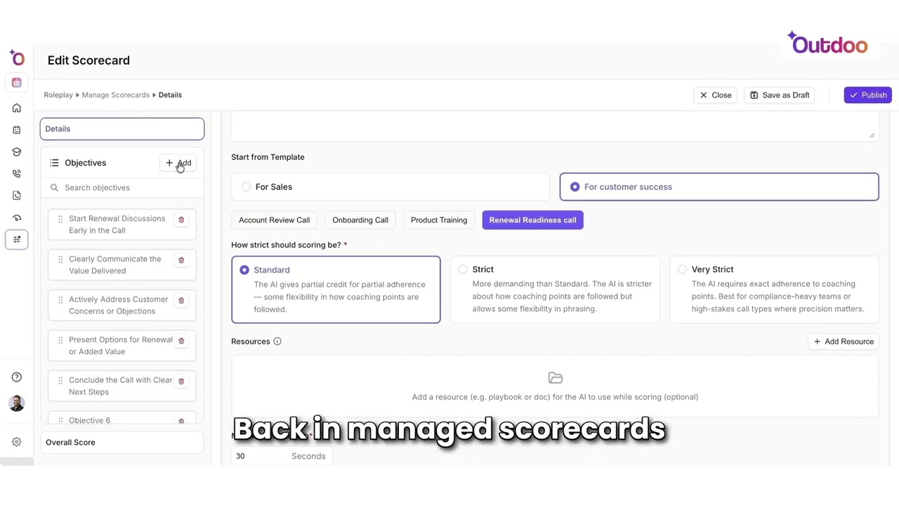 How to Build a Scorecard for Renewal Conversations