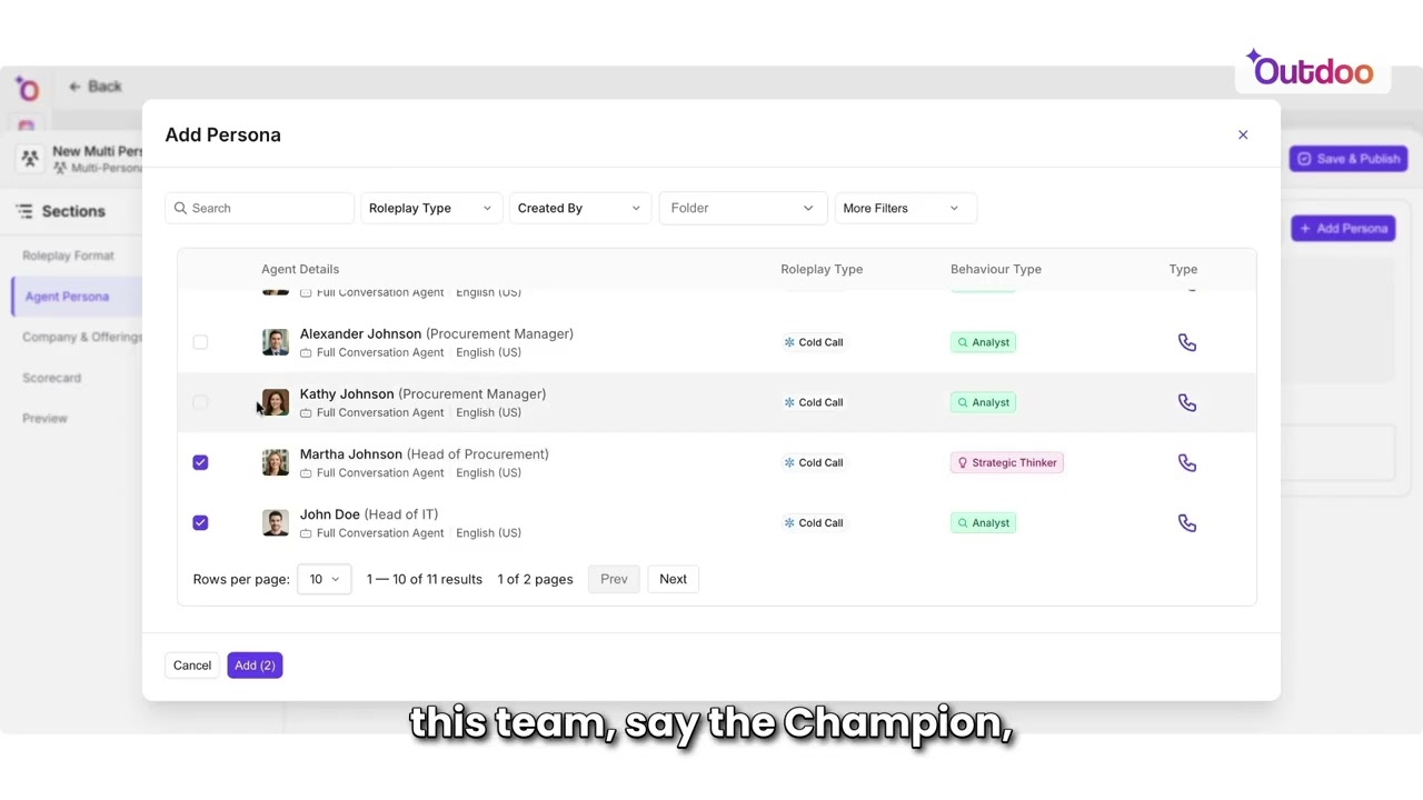 How to Create Multi-Persona AI Roleplays for Buying Committees
