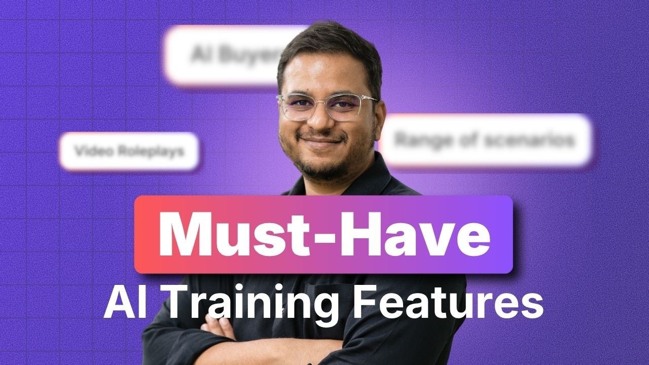 5 Key Features to Look for in AI Sales Training Software | Outdoo AI