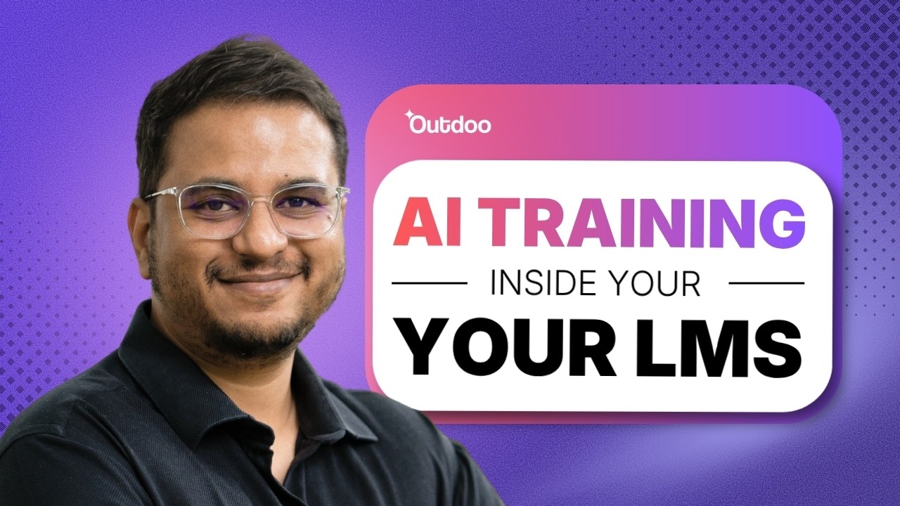 Why AI Sales Training Should Work Inside Your LMS | Outdoo AI