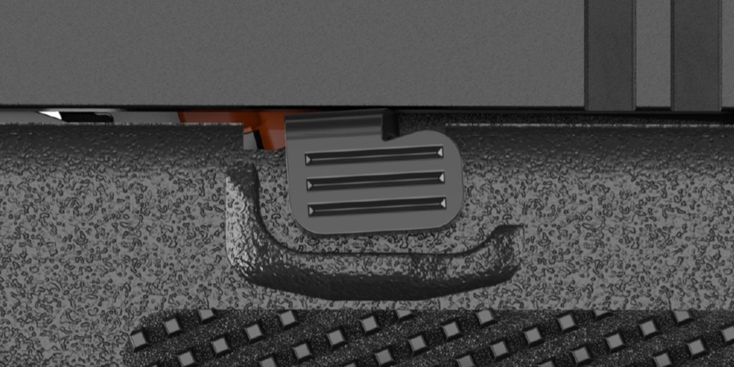 Gen  6 Enlarged Slide Stop Lever Border