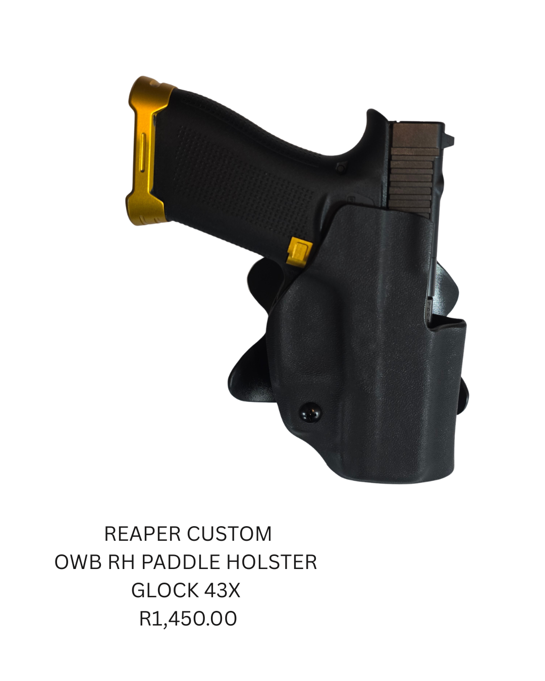 OWB RH Paddle Holster Glock 43X