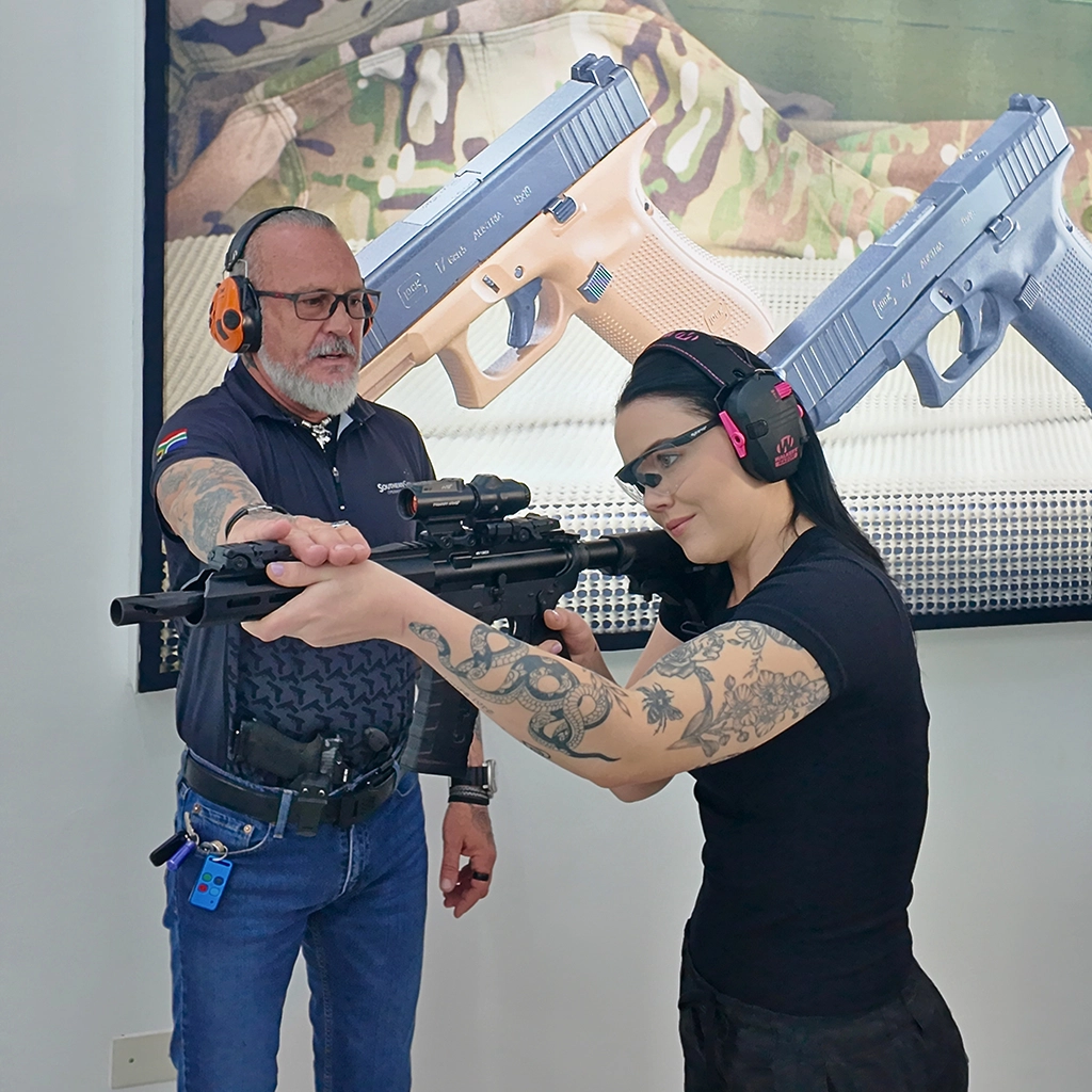 Rifle training