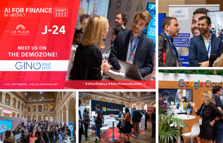 L'équipe Gino participe à la 5ème édition de AI for Finance !