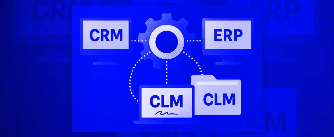 Intégration CLM-CRM-ERP : Intelligence contractuelle juridique 360°