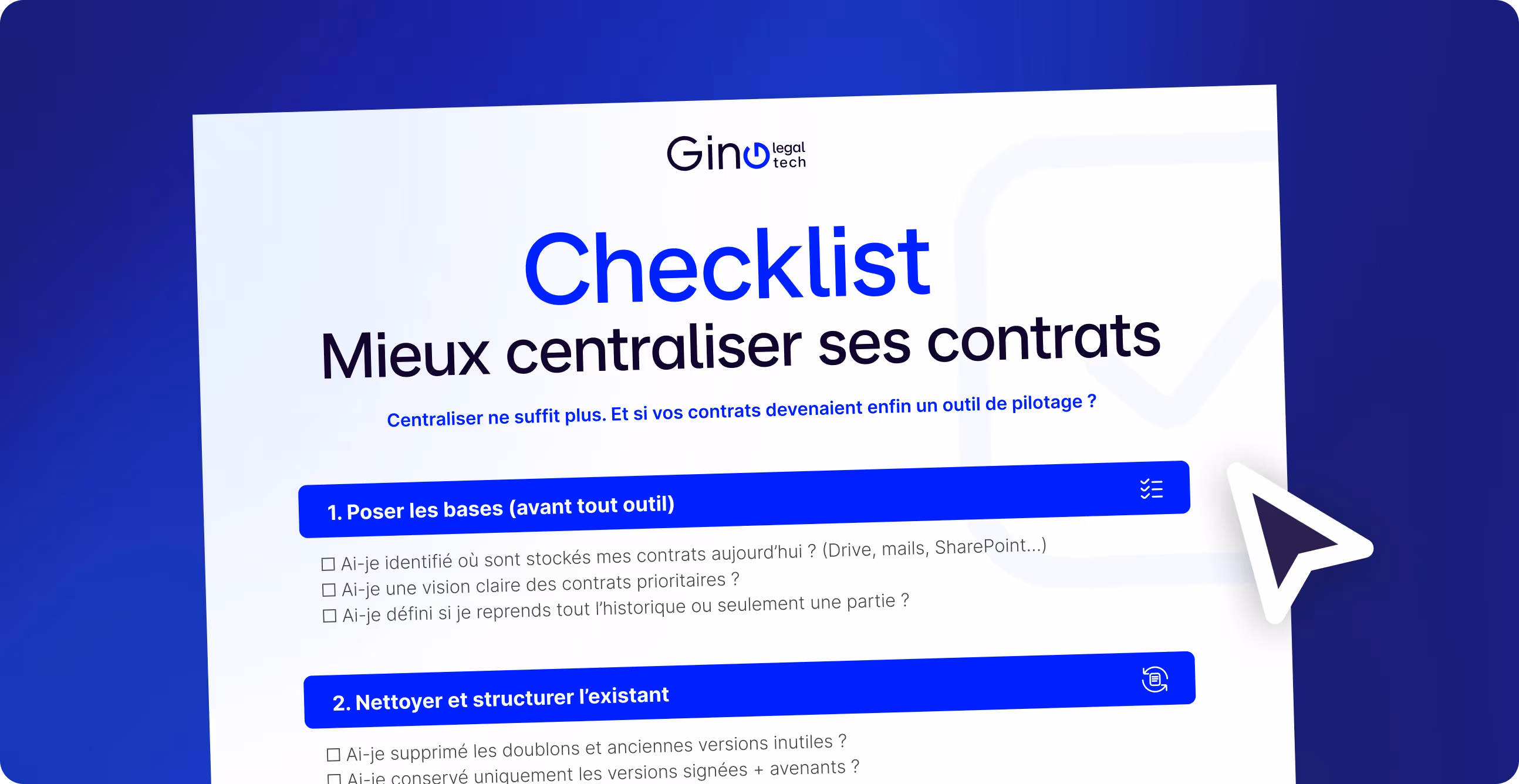 Centralisation des contrats : la checklist complète (CLM)