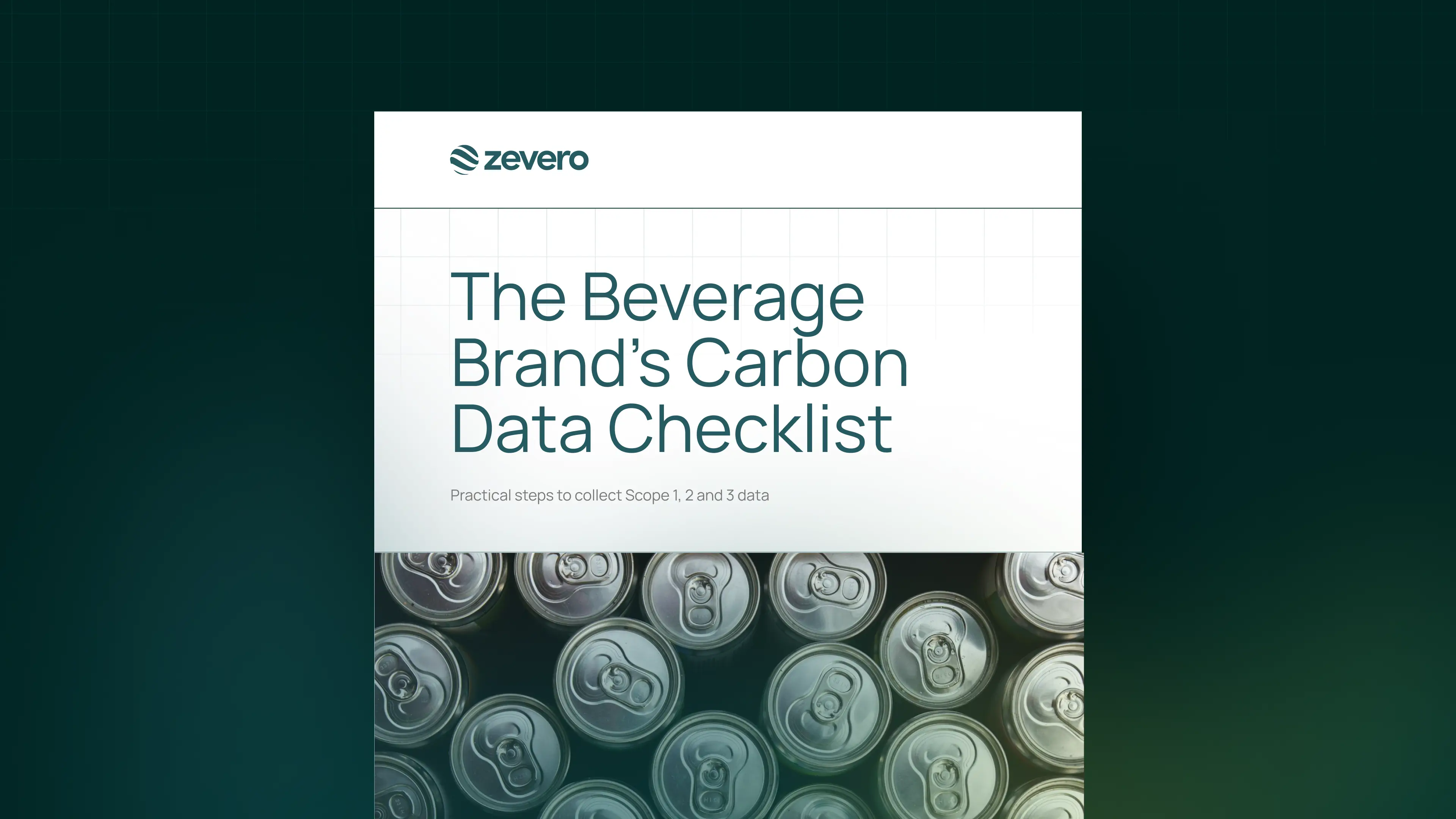 The Beverage Brand’s Carbon Data Checklist
