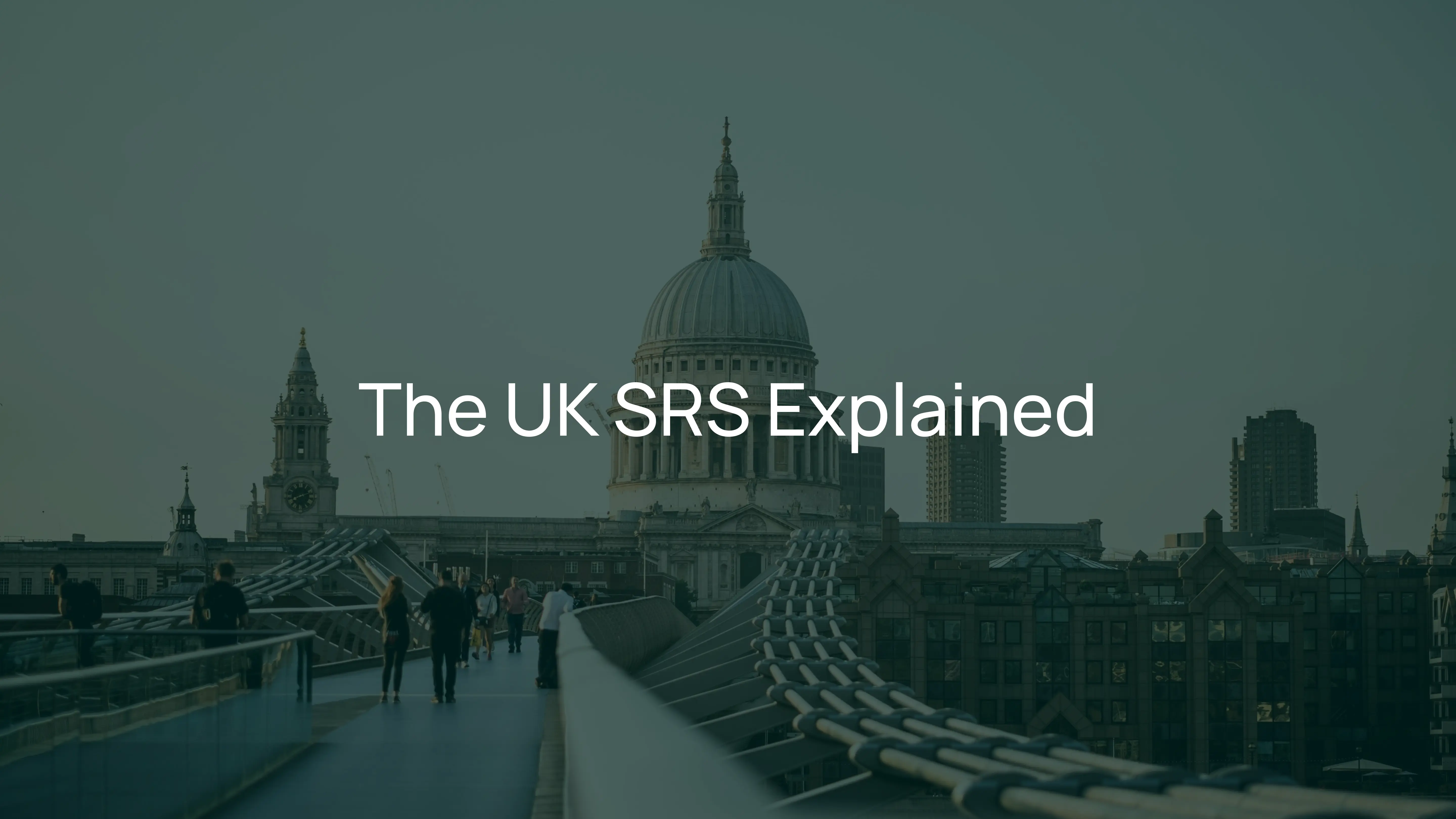 The UK Sustainability Reporting Standards (UK SRS) Explained