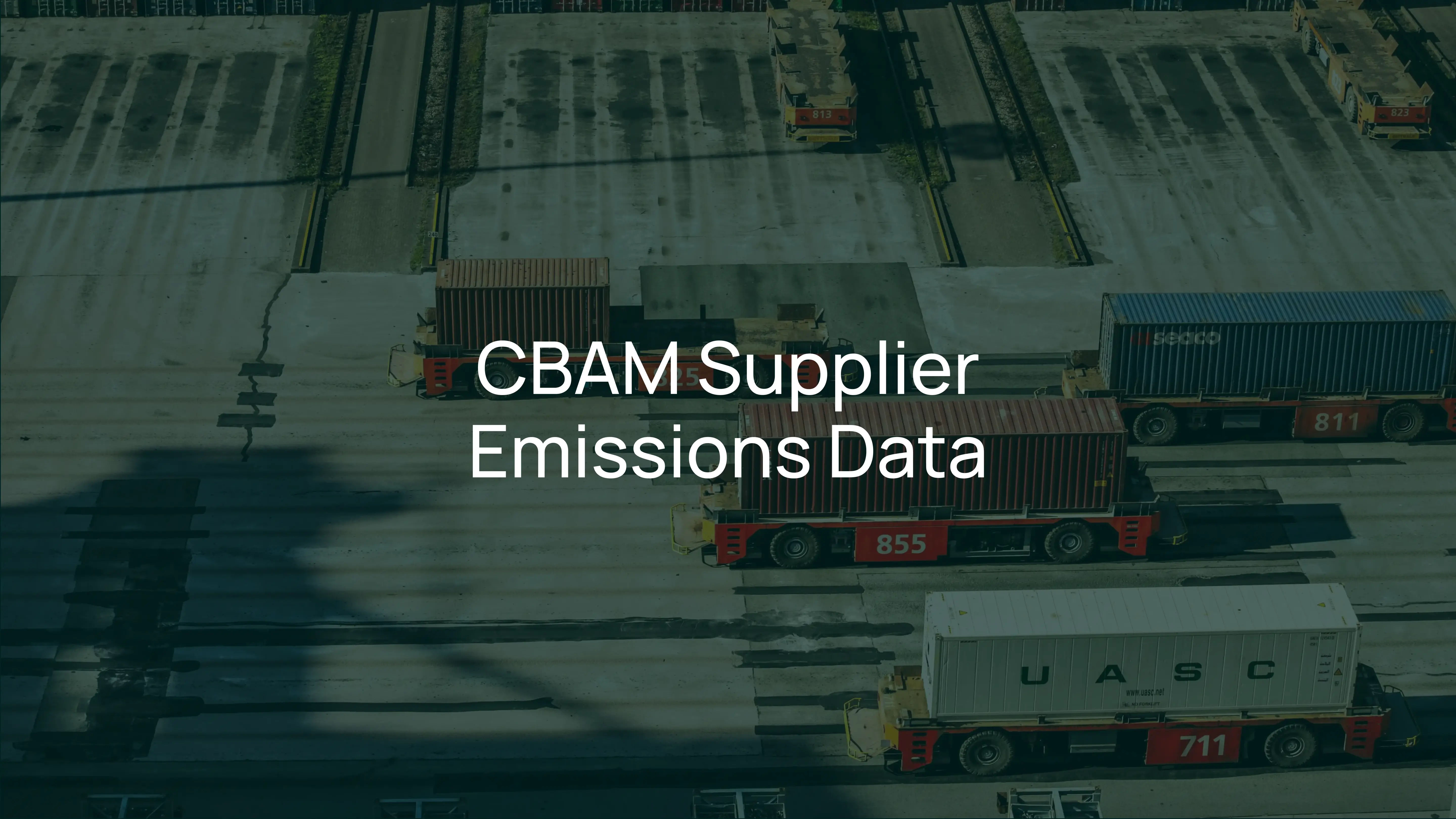 CBAM Compliance: Collecting Supplier Emissions Data