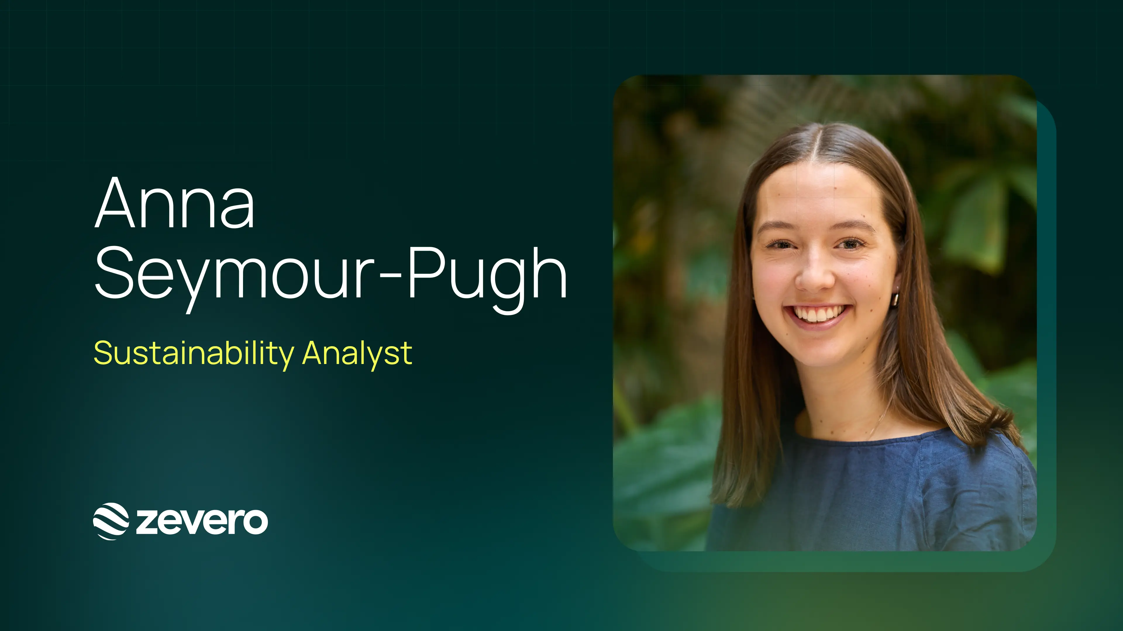 Meet the Team: Anna Seymour-Pugh