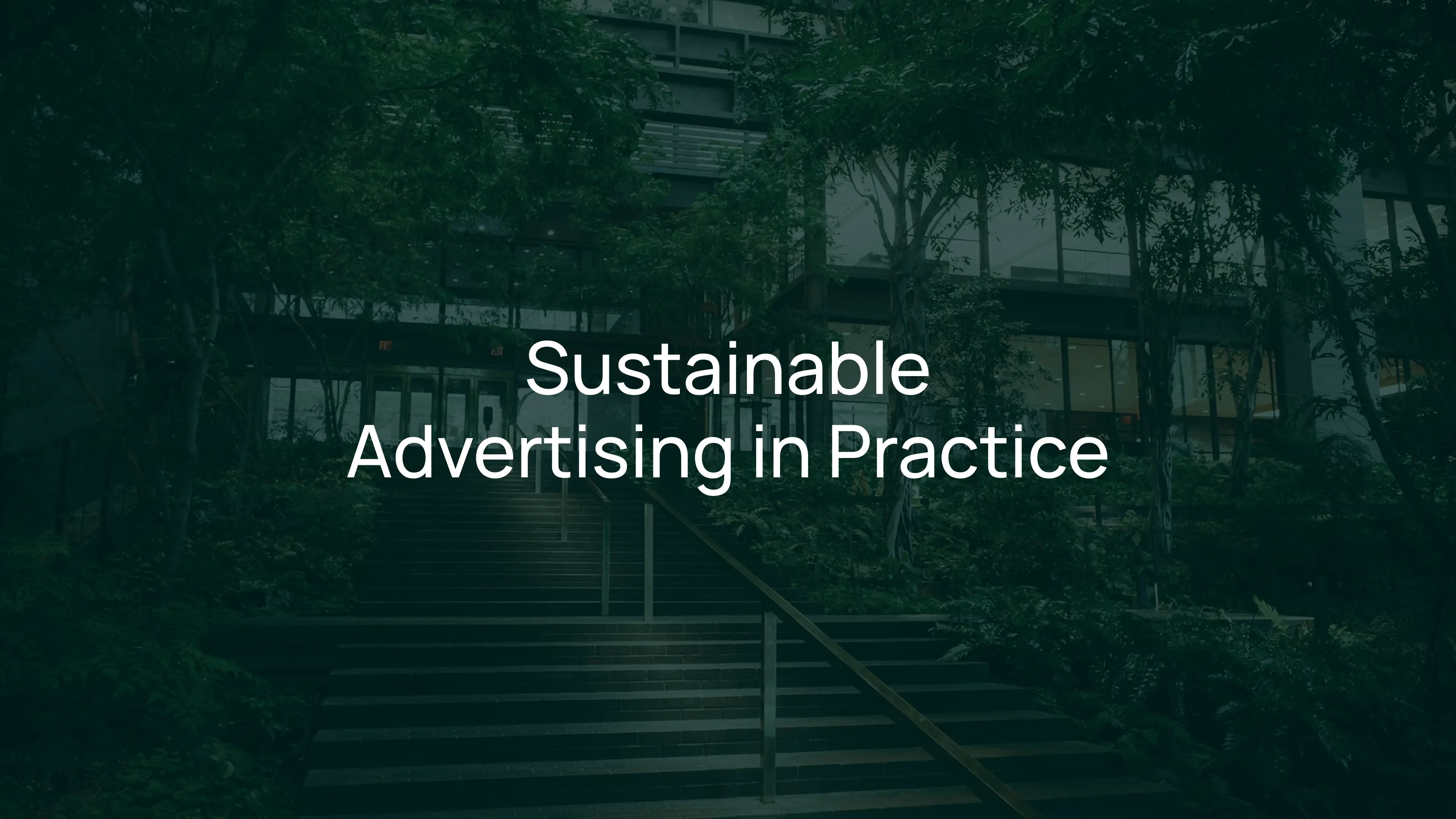 A Guide to Advertising Sustainably