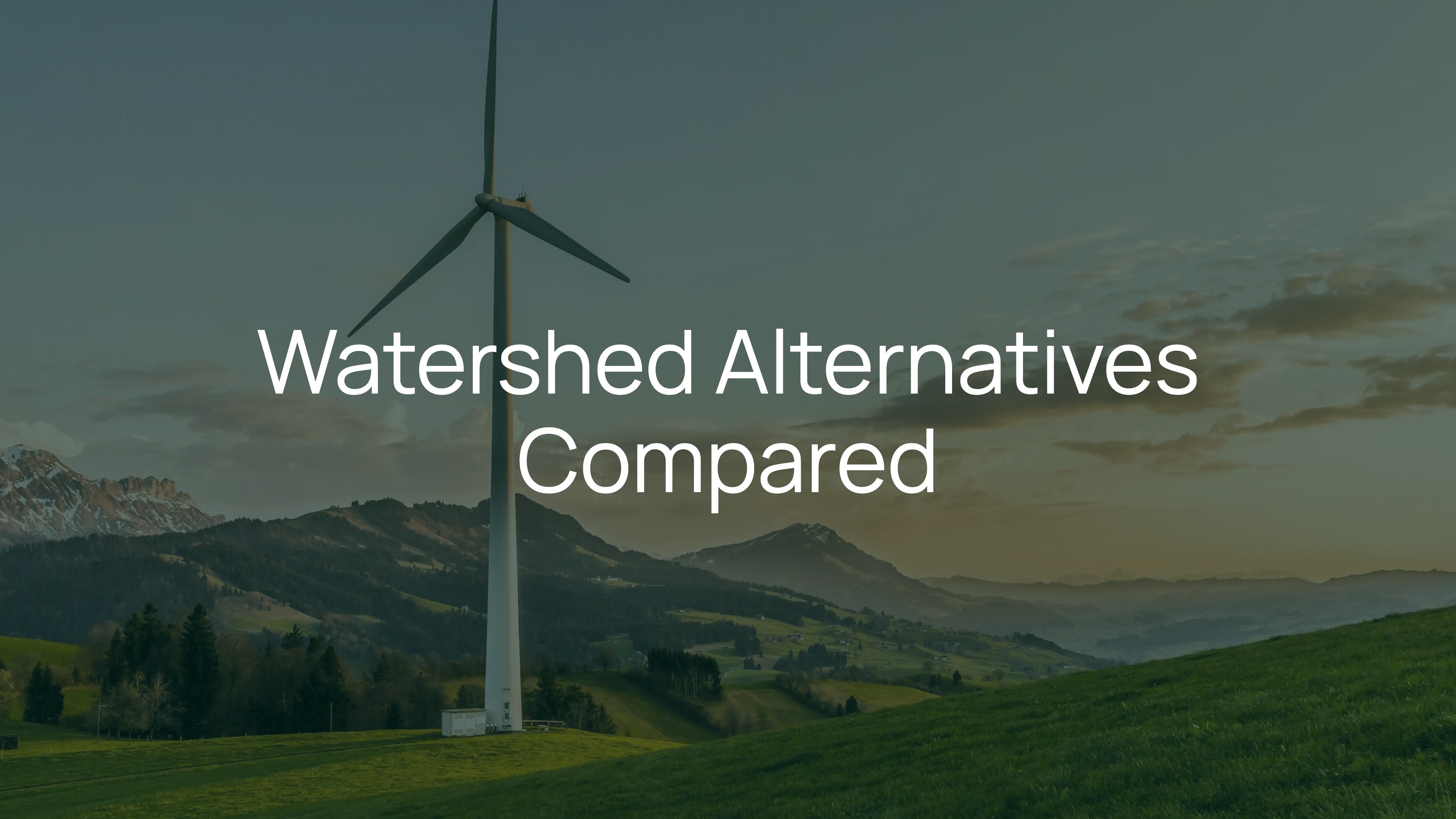 Watershed Alternatives & Competitors for UK SMEs