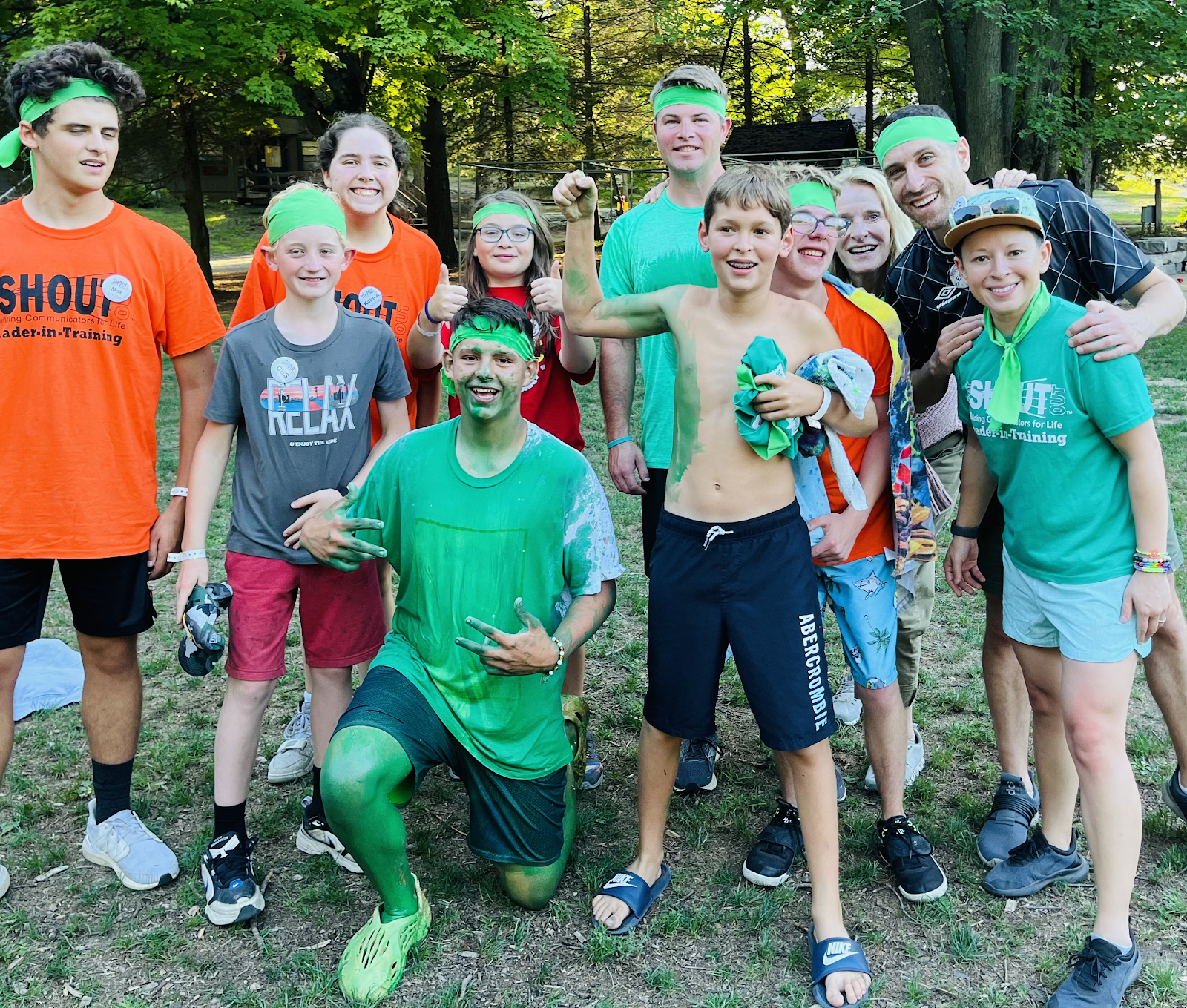 A group of people posing for a photoDescription automatically generated