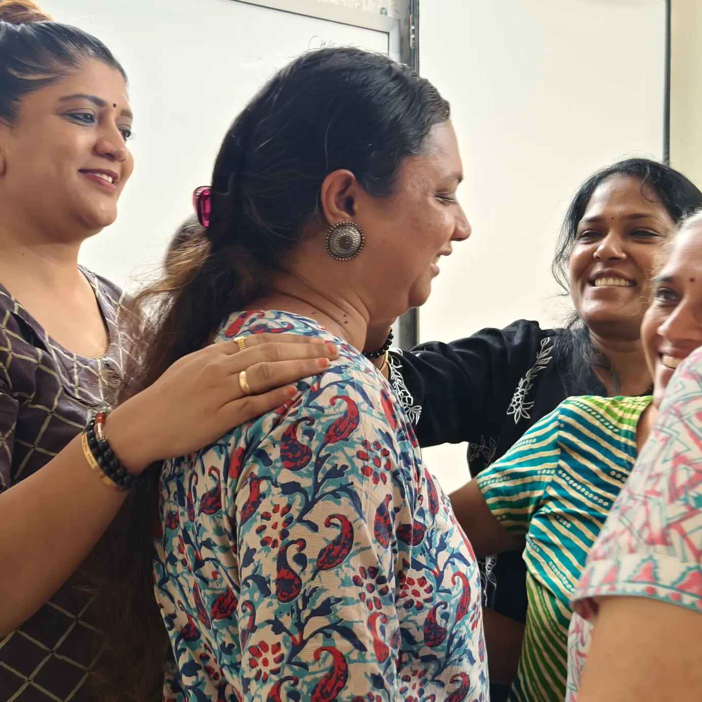 Group practice during NLP Training in India