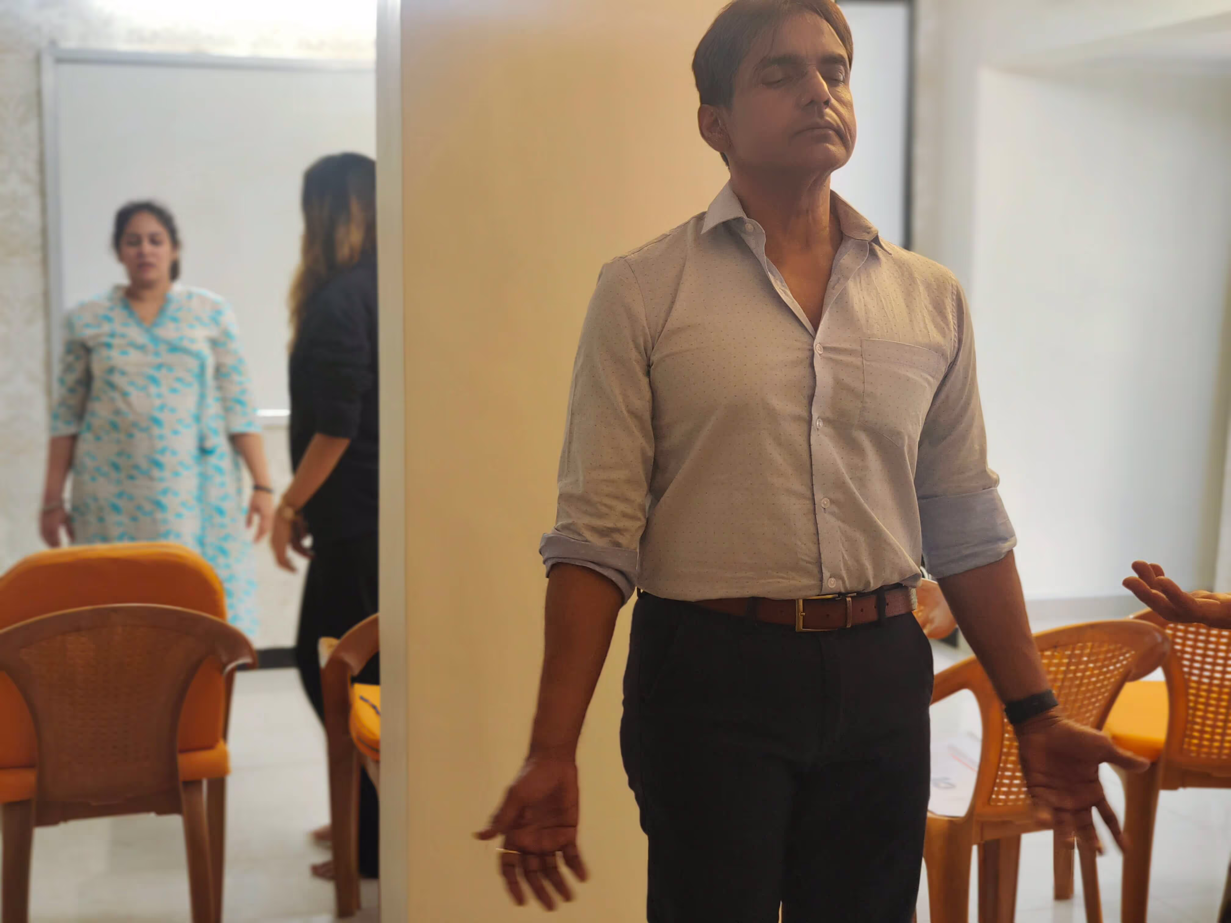 NLP Practitioner during NLP training course in India
