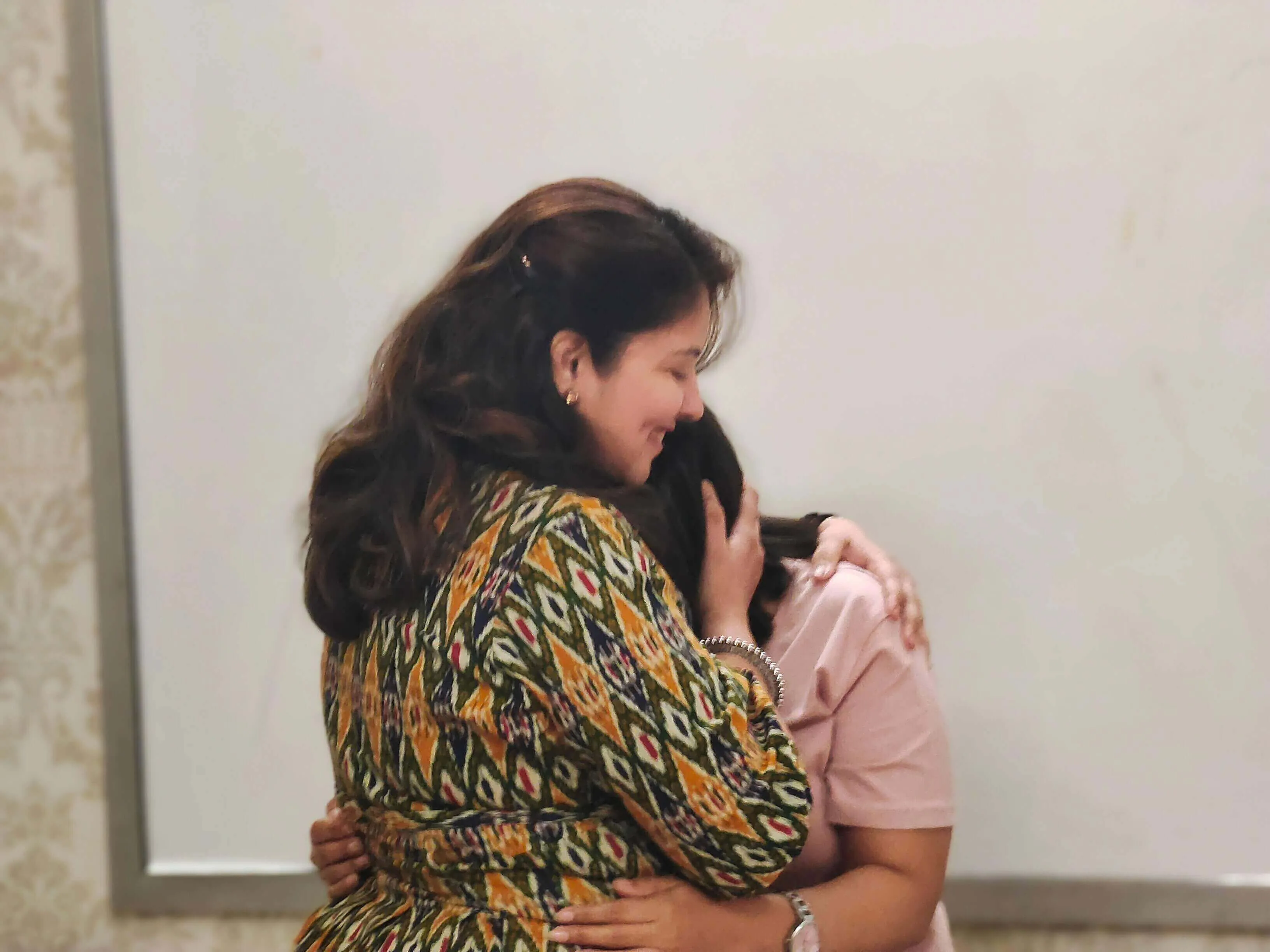 Participant experiencing a deep healing experience during Abhay's NLP Course in Mumbai