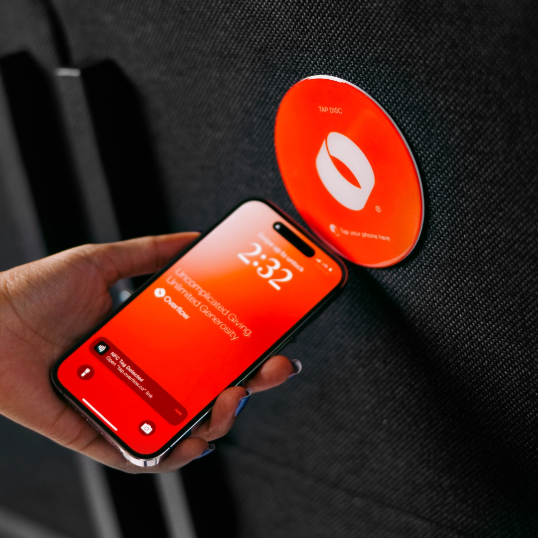 Donor view | Overflow Tap