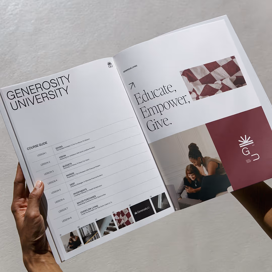 Generosity University facilitators guide