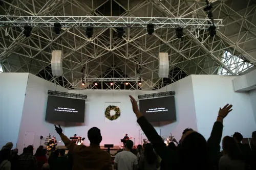 Sunday worship service at Reality SF