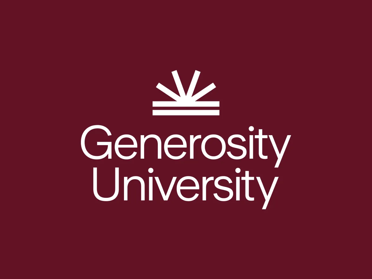 Generosity University Launch
