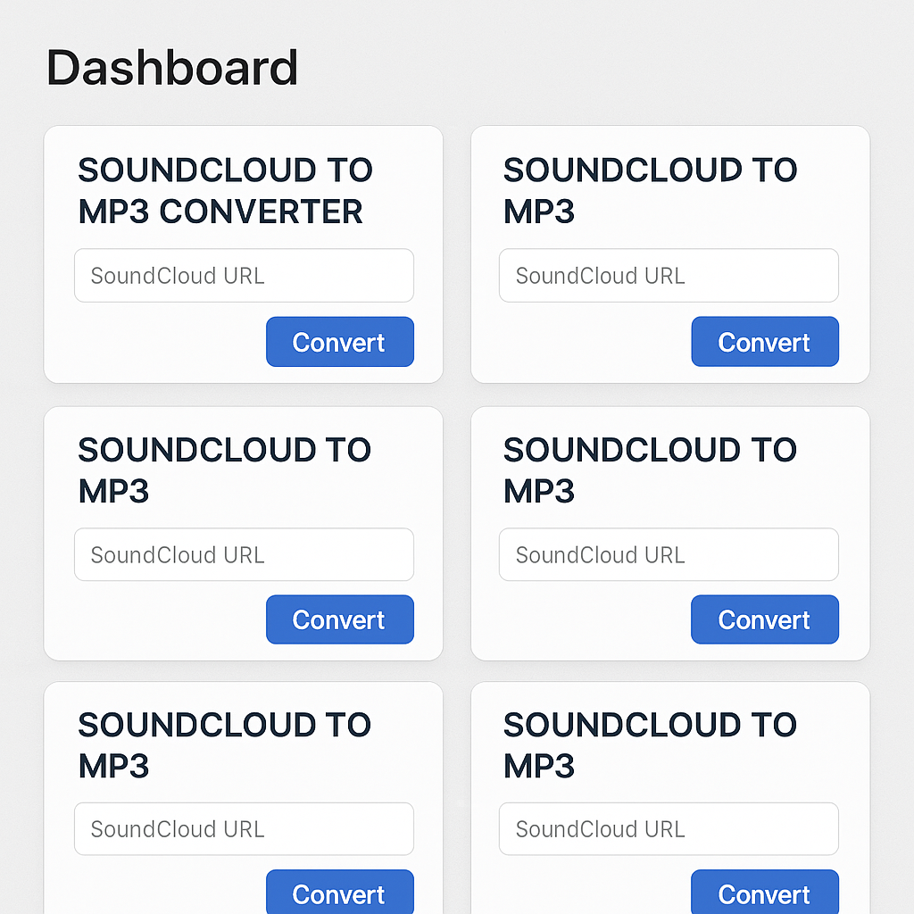 SoundCloud Downloader
