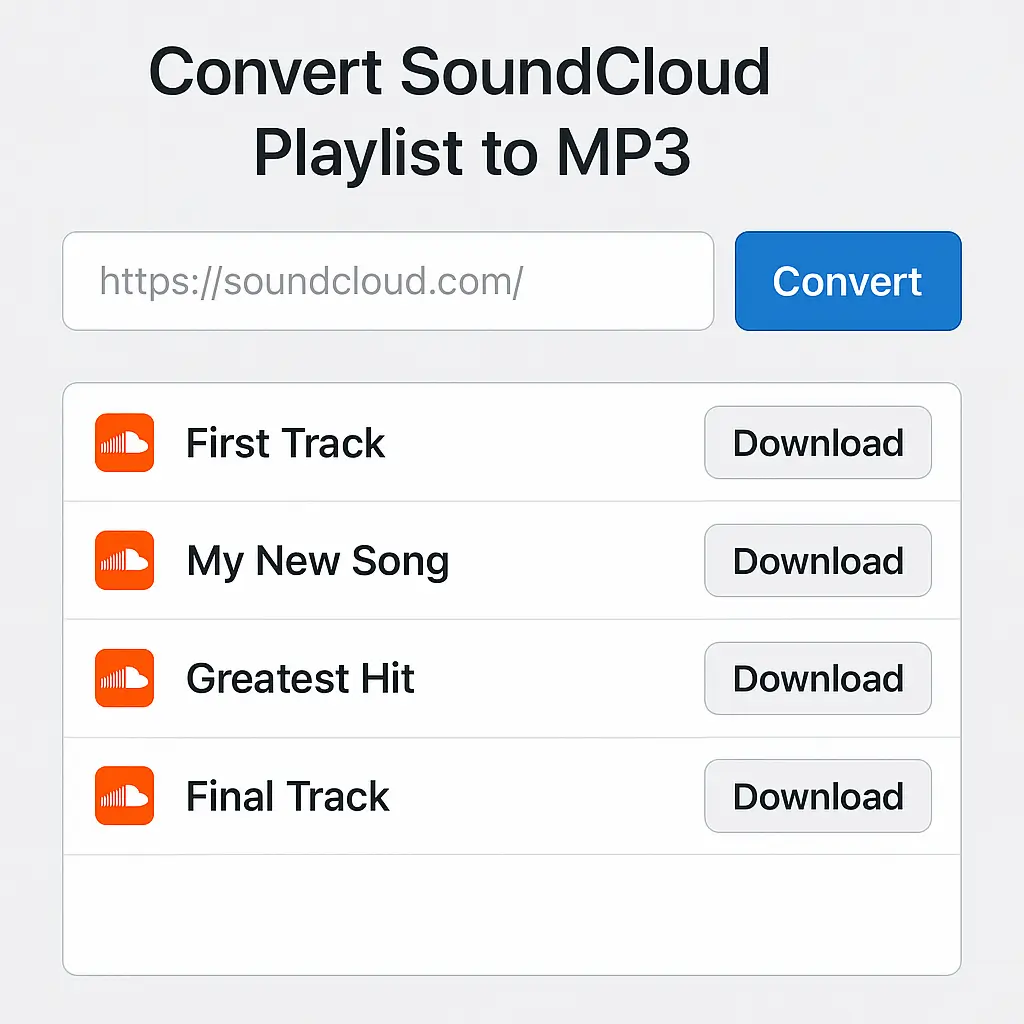 SoundCloud Downloader