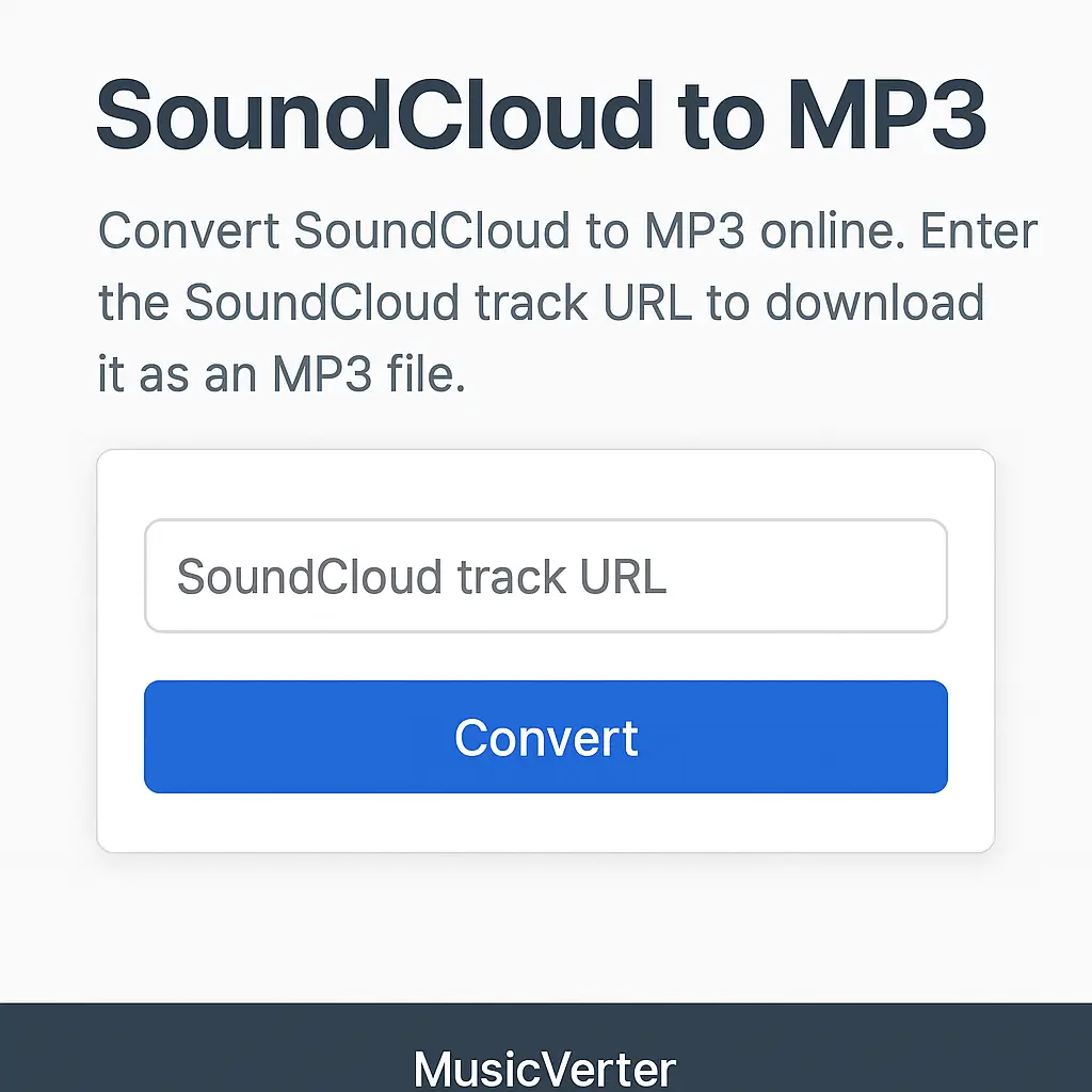 SoundCloud Downloader
