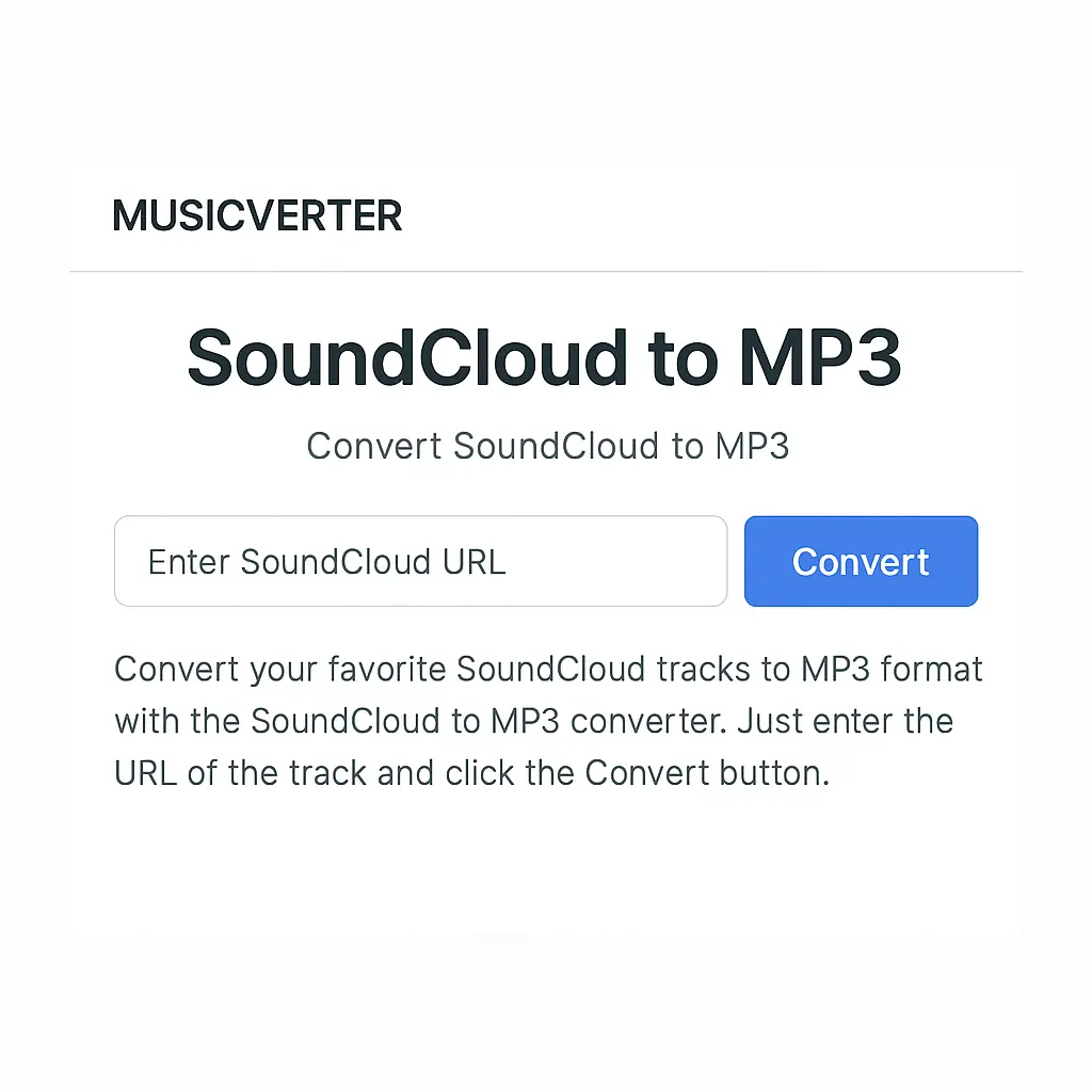 SoundCloud Downloader