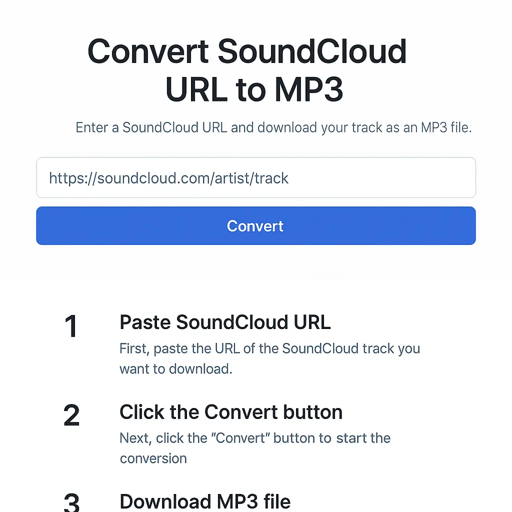 SoundCloud Downloader