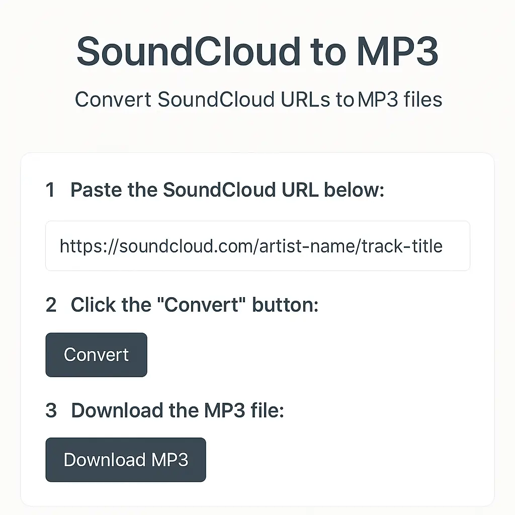 SoundCloud Downloader