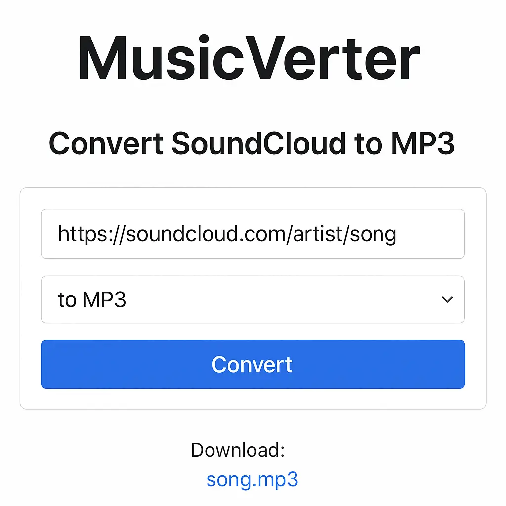 SoundCloud Downloader