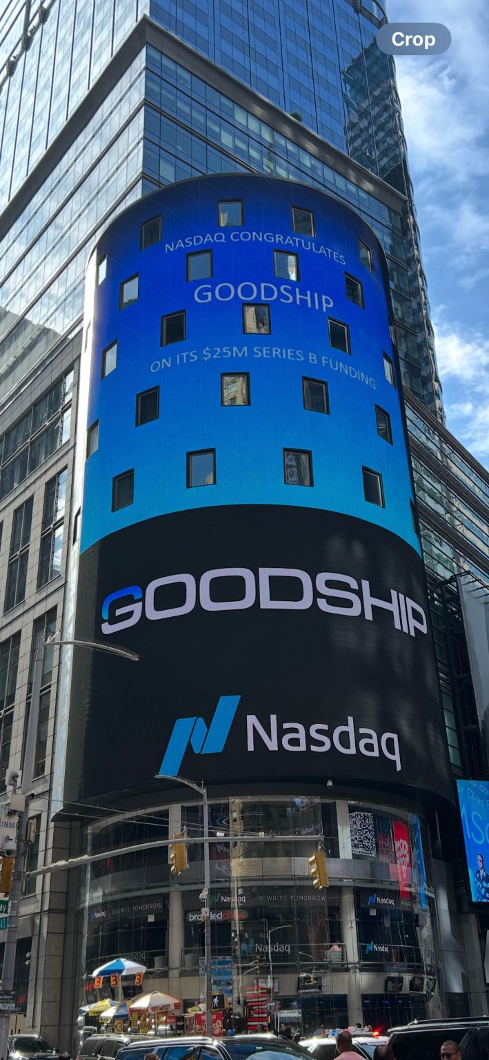 GoodShip raises $25 million in Series B funding round