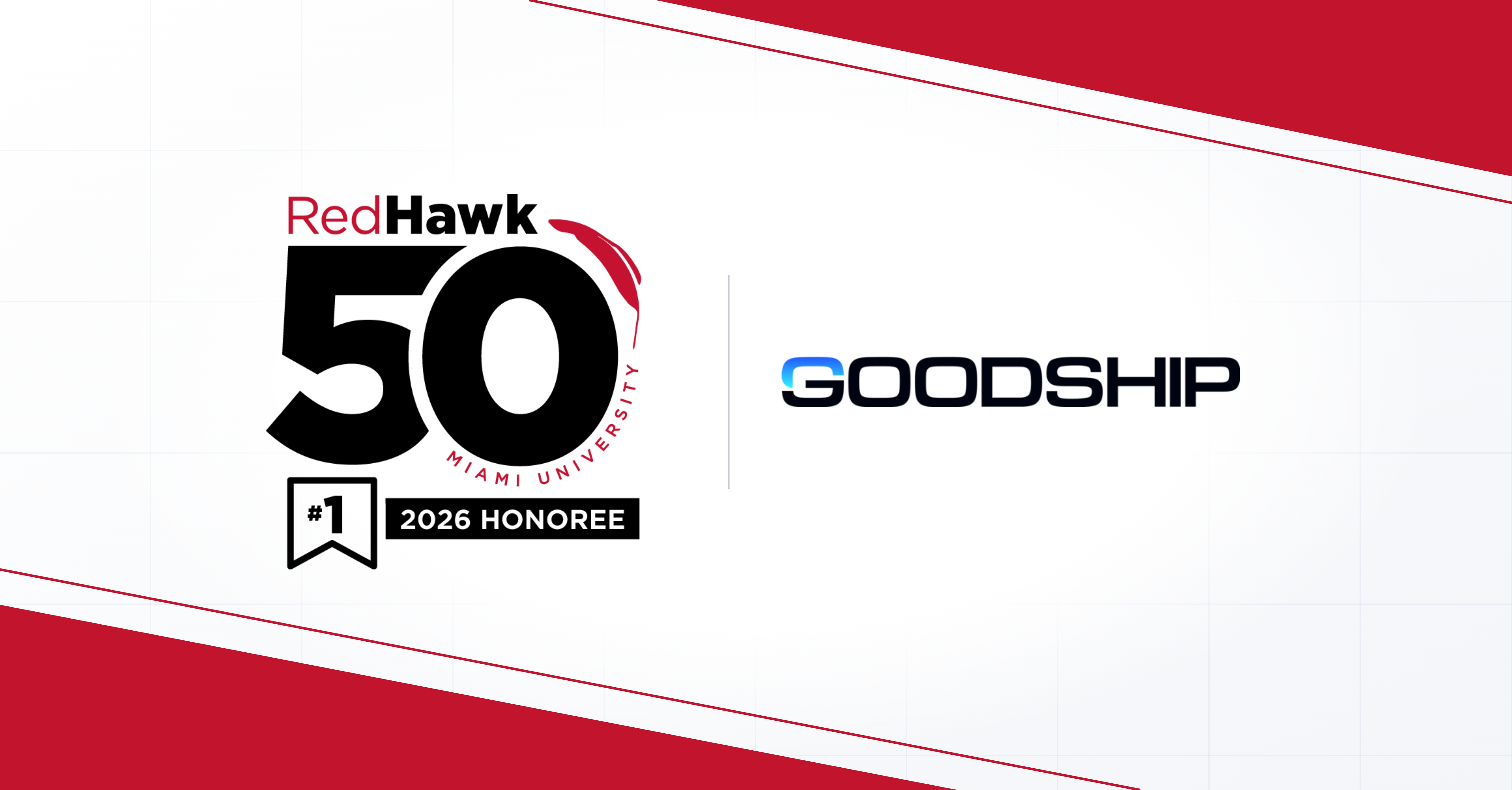 GoodShip Takes the Top Spot on Miami University’s 2026 RedHawk50