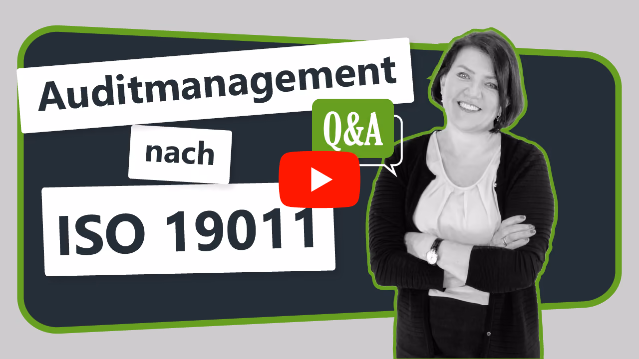 Thumbnail Q&A-Video zum Auditmanagement