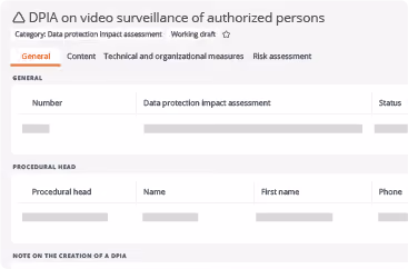 Data Protection Impact Assessment