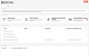 Business Continuity Management System Aeneis