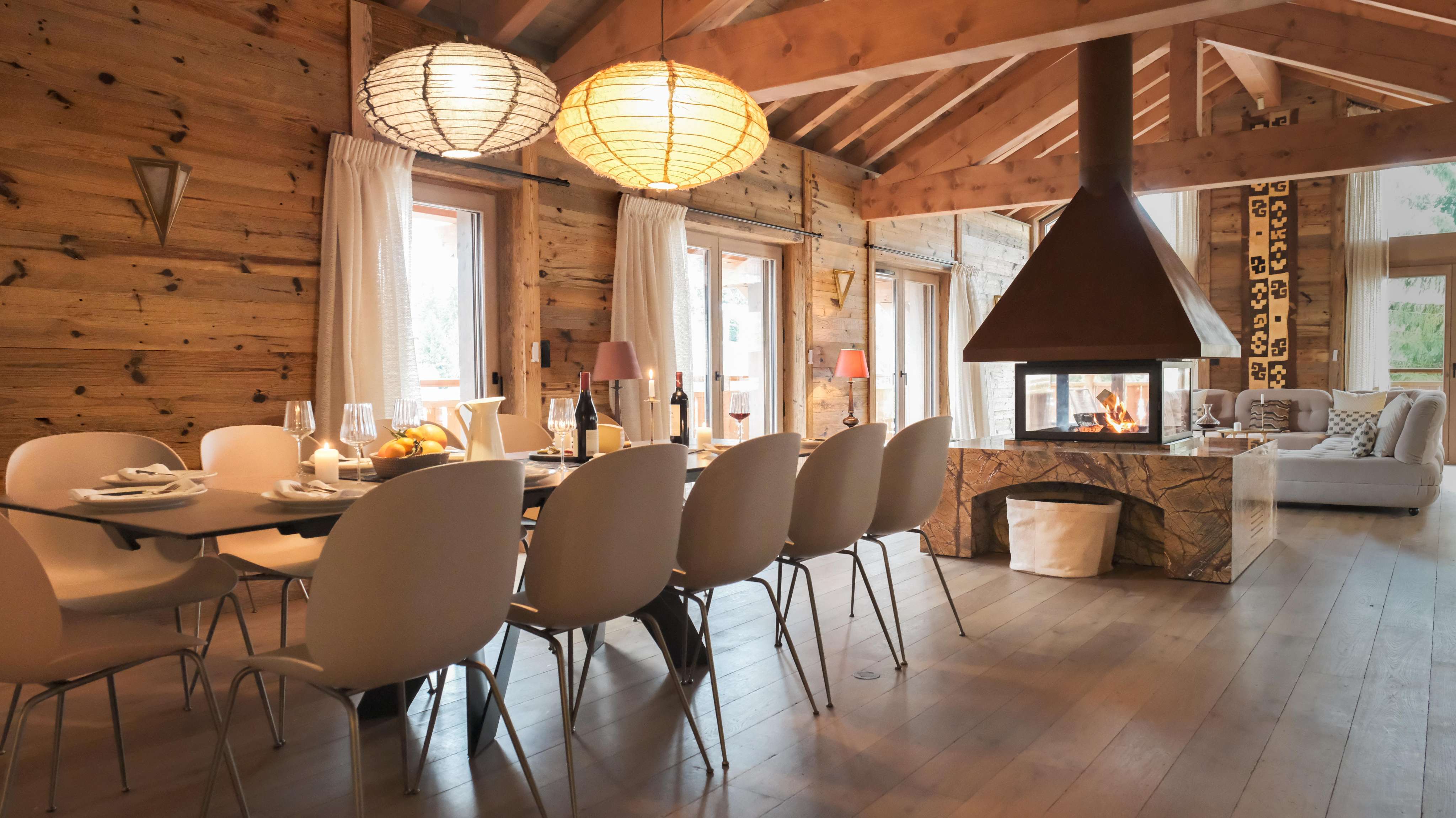 Luxury catered ski chalet Elegie in Meribel - Armadillo Chalets