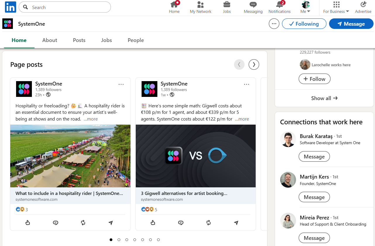 SystemOne LinkedIn | Empact Partners