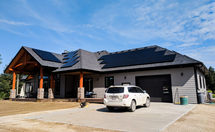 All Black Solar Panels Edmonton Kuby Energy