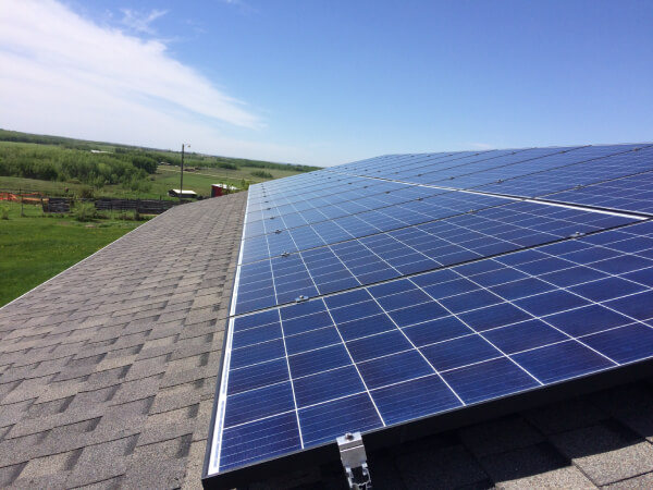 Example of a residential solar installation highlighting the importance of installation quality