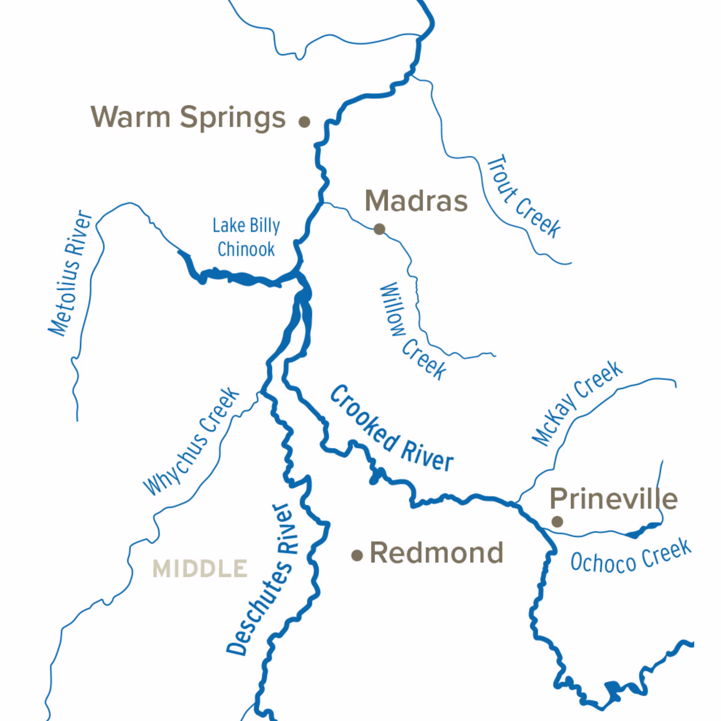 Trout Creek Map