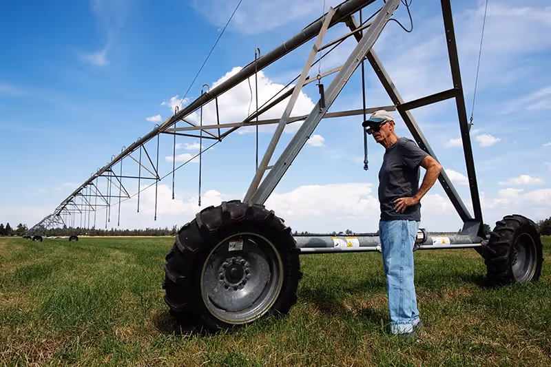 From flood to pivot, farmers embrace modern irrigation systems