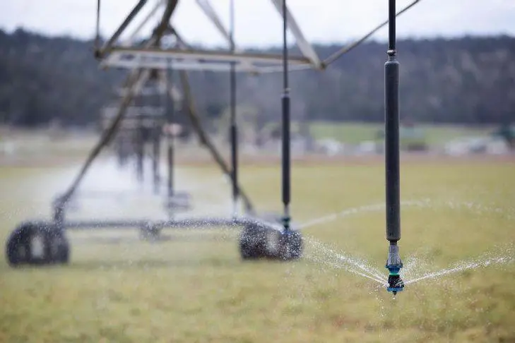 Modern irrigation system helps Three Sisters Irrigation weather severe drought